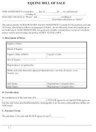 Bill Of Sale Example Form Arianet Co