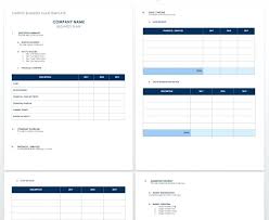 Small Business Budget Plan Sample Startup Template Word Planning