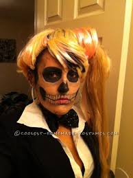 cool lady a born this way skeleton