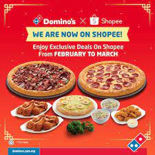 Today's domino's malaysia top offers: Hot Domino S Pizza Deals Exclusively On Shopee Malaysian Foodie
