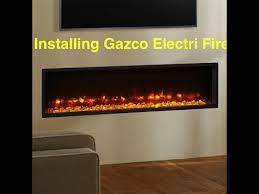 Observe all governing codes and ordinances. Hole In The Wall Gazco Electric Fire And Tv Wall Mount With Concealed Wires Youtube