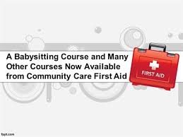 A Babysitting Course And Many Other Courses Now Available From Com