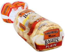 thomas plain bagels 6 ea nutrition