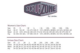 61 Systematic Urbane Scrub Size Chart