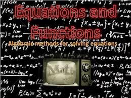 Ppt Equations And Functions