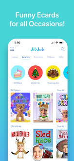 jibjab happy birthday cards on the app