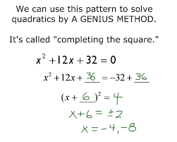 In this method, the form of the given equation is changed such that the left side of the equation should be a perfect square binomial. How To Complete The Square In Algebra 2 How To Wiki 89