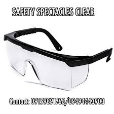 Safety Spectacles Safety Goggles Black