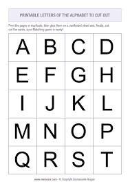 printable letters of the alphabet cut
