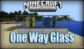 one way glass mod for minecraft pe 0 11