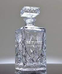 Engraved Crystal Decanter Edco Awards