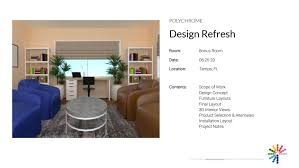 a virtual interior design package