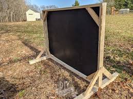 diy archery backstop for a home archery