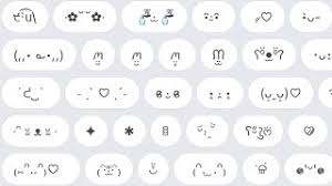 cute unique emoticon keyboard