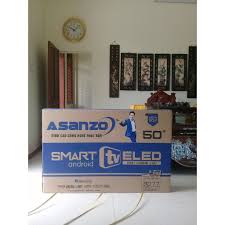Smart Tivi Asanzo LED 50 inch - Kính cường lực - Model 50SK900, Giá tháng  5/2021