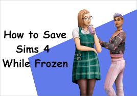how to save sims 4 while frozen easeus