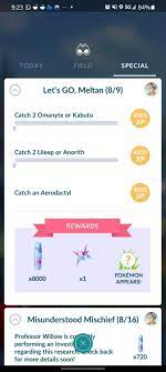 Save a Hatch 2 Eggs quest reward today if you're not finished with your  Meltan special research. : r/TheSilphRoad