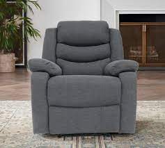cleveland recliner chair fabric blue