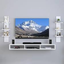 Engineered Wood Wall Mounted Tv Unit