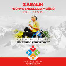 3 Aralık Dünya Engelliler Günü | Ac