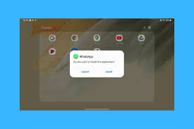 use whatsapp on an android tablet