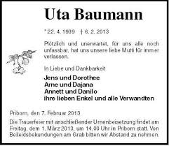 Uta Baumann | Nordkurier Anzeigen