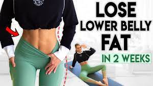 lose lower belly fat in 2 weeks