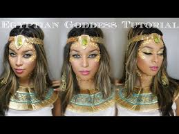 halloween makeup tutorial egyptian