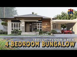 House Design 4 Bedroom Bungalow