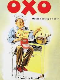 Oxo Advertising Metal Wall Sign