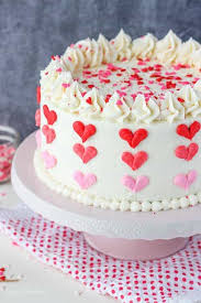 Order special valentines day cakes online via ferns n petals. Valentine S Day Ombre Heart Cake Beyond Frosting