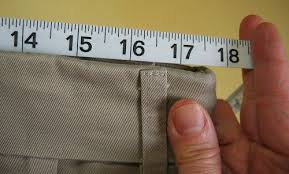 Lingkar pinggang , diukur pas sekeliling pinggang lingkar pesak , diukur dari batas pinggang be. Cara Mengukur Celana