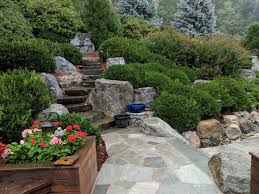 stone wall landscaping