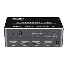 4k hdmi 2 0 switch remote 3in1out 3d