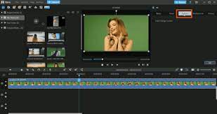 how to remove green screen from video