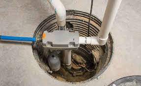 Becuase of pitch the pipe is 4 inches deep near the house to a depth of 8 to 10 inches near the curb. How To Replace A Sump Pump Drain System 2018 04 26 Plumbing And Mechanical