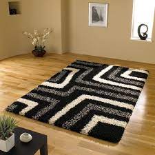 for home black fancy carpet