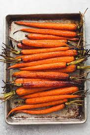 honey brown sugar roasted carrots