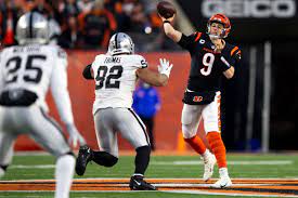 Bengals beat Raiders for first playoff ...