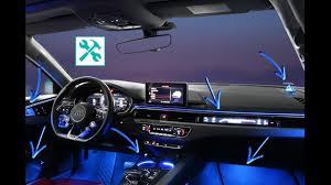 audi how to install ambient led light
