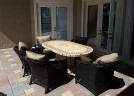 The Illusion Stone Table Top Patio