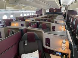 qatar airways business cl boeing 787