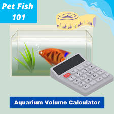 aquarium volume calculator pet fish 101