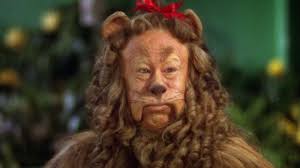 why the cowardly lion costume from the