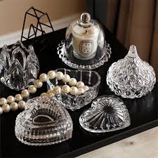 Decorative Glass Jewelry Jar Or Display