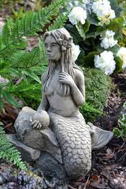 Mermaid Stone Garden Ornament