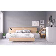 Nexera Queen Modern Wood Platform Bed