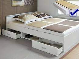 Betten mit matratze bei roller online kaufen. Jugendbett Bett 140x200 Weiss Lattenrost Matratze Bettkasten Leader 3 1 Ebay