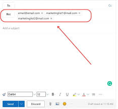 how to bcc in outlook 2023 hubspot