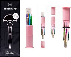 brush makeup brush holder rose